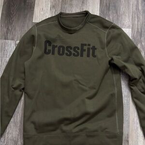 NOBULL Olive Green Crew Neck Sweater